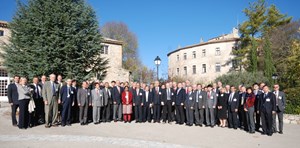 The participants to the ninth edition of the ITER Council (17-18 November 2011) in Cadarache, France.<br /><br /> (Click to view larger version...)